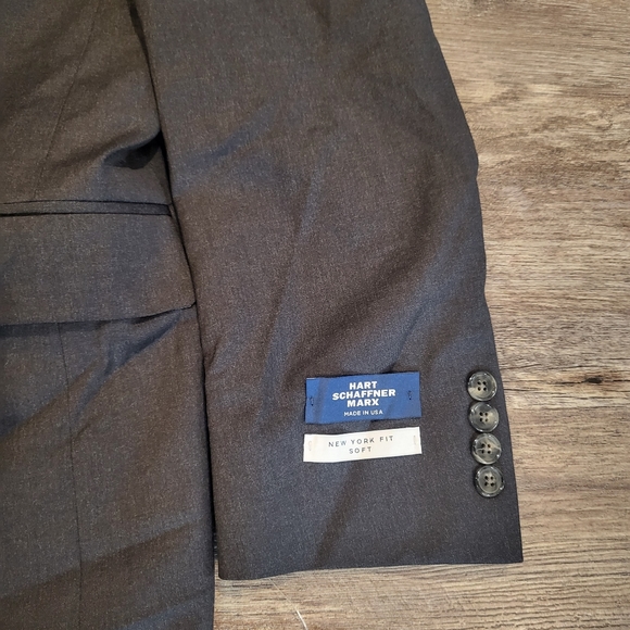 Hart Schaffner Marx New York Worsted Wool Blazer - Picture 3 of 14